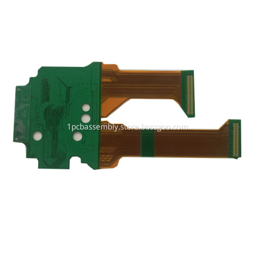 Black Double Sided Rigid Flex PCB Circuit Board